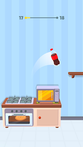 Flip the Bottle: Tap to Jump