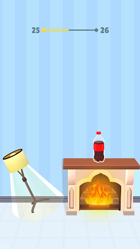 Flip the Bottle: Tap to Jump