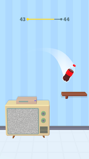 Flip the Bottle: Tap to Jump